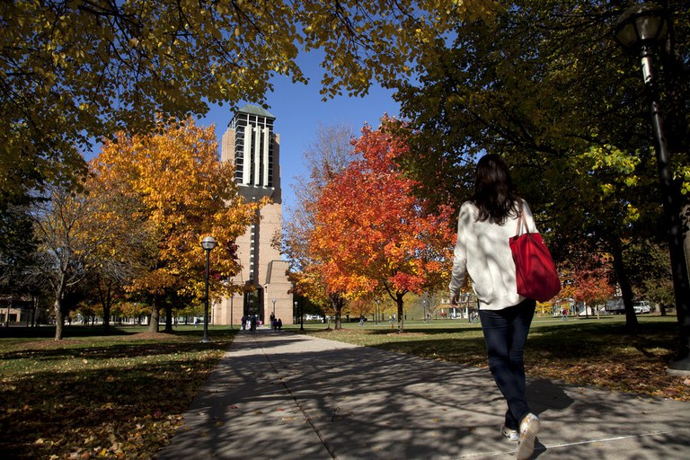 Fall Lurie Tower Fall Lurie Tower