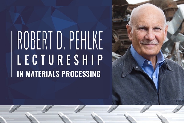 2019 Robert D. Pehlke Lectureship to feature Diran Apelian