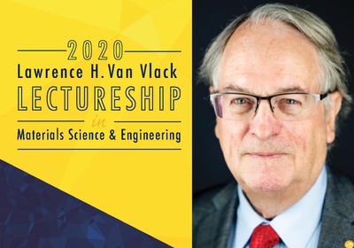 2020 Van Vlack Lecturer: M. Stanley Whittingham, recipient of 2019 Nobel Prize for Chemistry