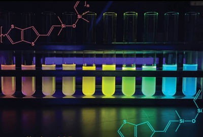 A rule-breaking, colorful silicone that could conduct electricity