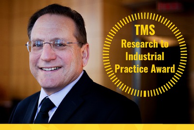 Alan Taub wins TMS Research to Industrial Practice Award