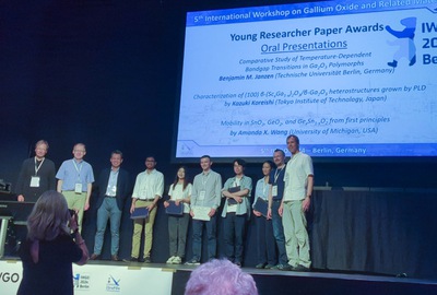 Amanda Wang earns best paper award at IWGO