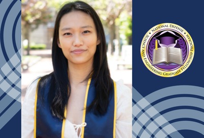 Amanda Wang receives NDSEG Award