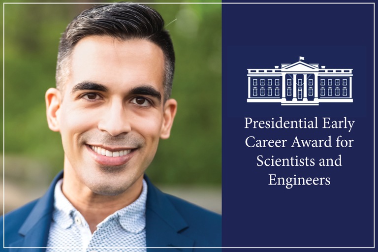 Ashwin Shahani honored by White House with PECASE