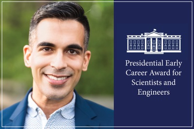 Ashwin Shahani honored by White House with PECASE