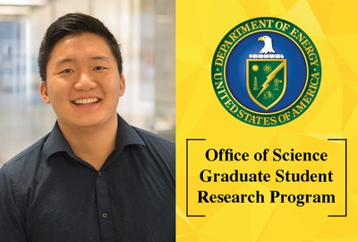 Chao selected for D.O.E.'s Graduate Student Research Program