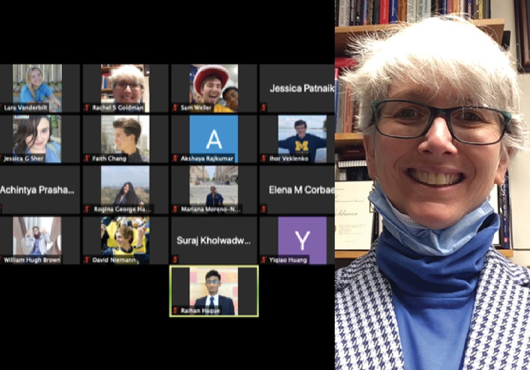 COPING WITH COVID: Rachel Goldman on teaching MSE 250 remotely