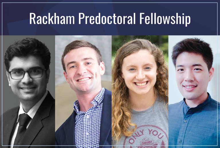 Four MSE students win Rackham Predoctoral Fellowships