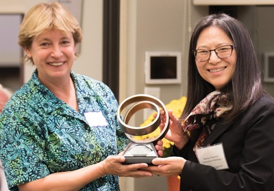 Frances Ross, electron microscopy celebrated at 2019 Van Vlack Lecture
