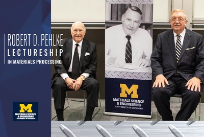 Inaugural Robert D. Pehlke Lectureship in Materials Processing features speaker Ron Radzilowski