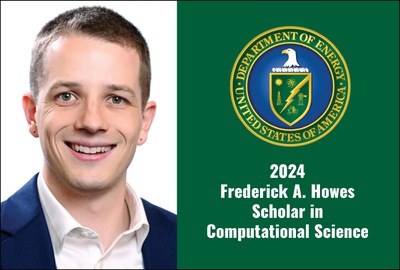 Kyle Bushick named 2024 Howes Scholar in Computational Science