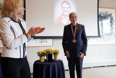 Liz Holm receives endowed professorship title