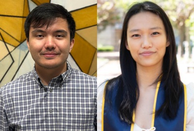 Marcel Chlupsa and Amanda Wang receive DOE SCGSR awards