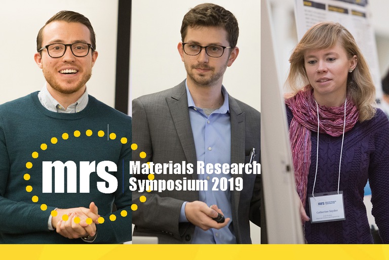 Materials Research Symposium winners announced