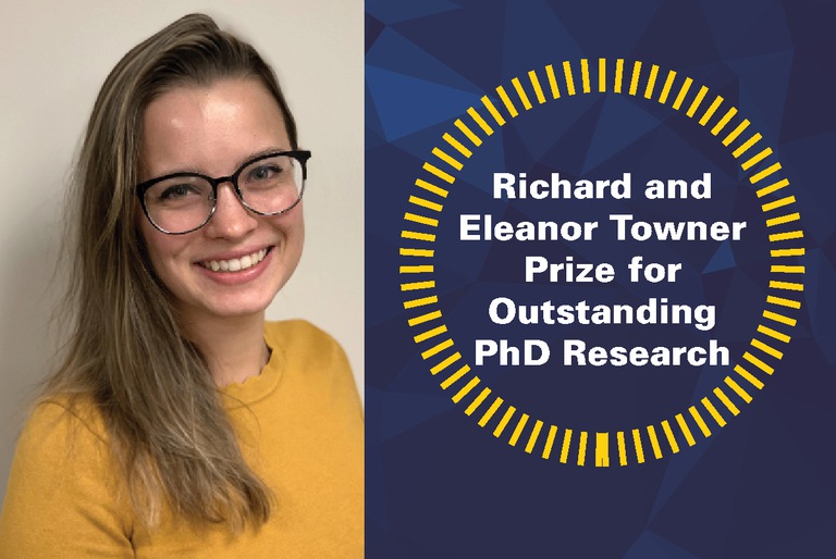 Mengle wins CoE's Towner Prize for Outstanding PhD research