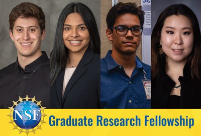 Four MSE-affiliated students win NSF Fellowships