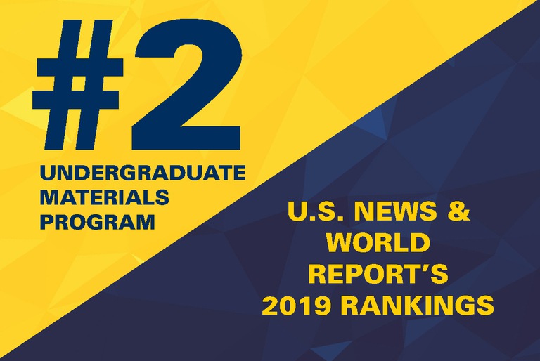 MSE UNDERGRAD PROGRAM RANKED #2 IN U.S.