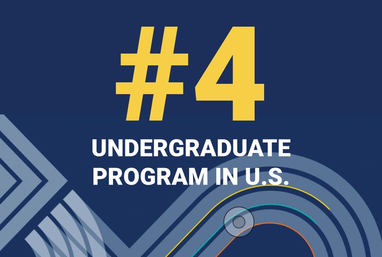MSE undergrad program ranked #4 in U.S.