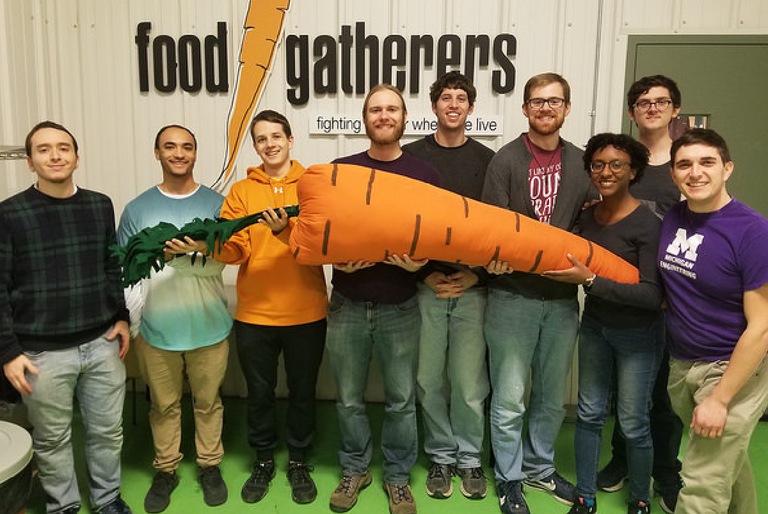 GSC's Food Drive Competition nets $1,000+ for Food Gatherers