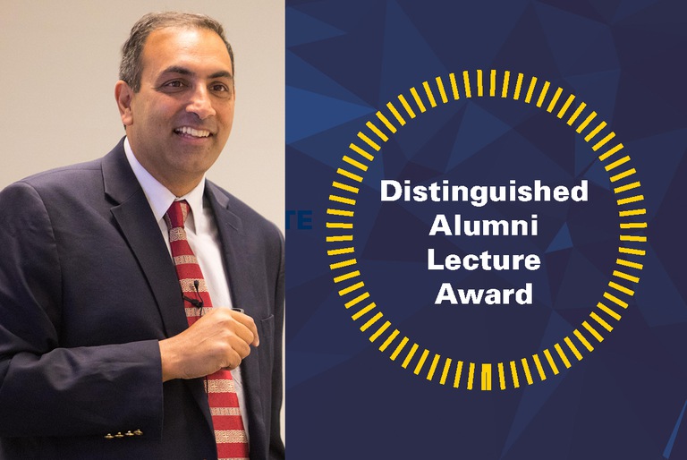 Nik Chawla (PHD '97) receives Distinguished Alumnus Award