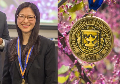 Thornton inducted as L.H. and F.E. Van Vlack Professor of MSE (Photos/video)