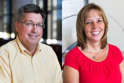 McIntyre and Vogel receive 2021 CoE Staff Incentive Awards