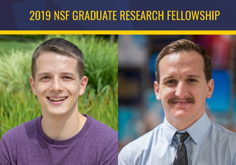 Two PhD students awarded NSF Fellowships