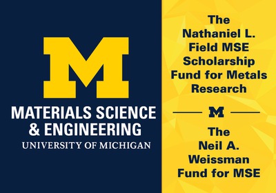 Recent alumni gifts will benefit MSE students and programs