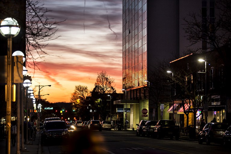 Ann Arbor at night Ann Arbor at night