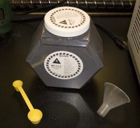 Close up of Black Phenolic Resin